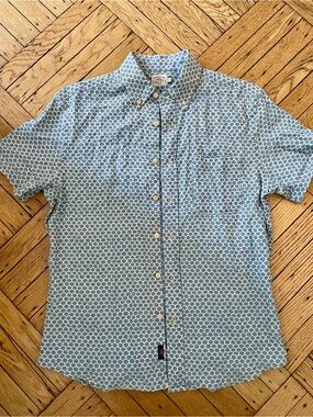 Faherty Breeze Short-Sleeve Button-Up Shirt